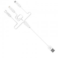 HOCO Cable USB  3-in-1 for...