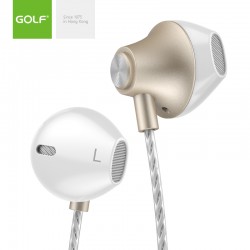 GOLF Wired earphones 3.5mm...